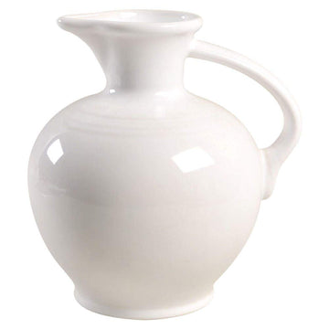 Fiesta White Open Carafe by Homer Laughlin – 0.6 cubic_feet, Ceramic, Model 448100