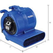 Floor Dryer by Global Industrial – Plastic, Blue, Model AP110005.1