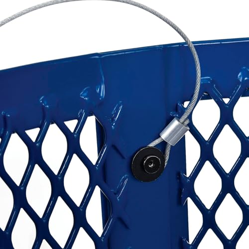 Global Industrial Blue / 23.5 inches (Diameter) x 40 inches (Height) / Industrial Trash, Recycling & Compost