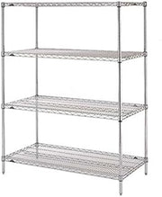 Shelving 24 x 48 4/Pak Metro 74" Convenience Pak Bright-Plate
