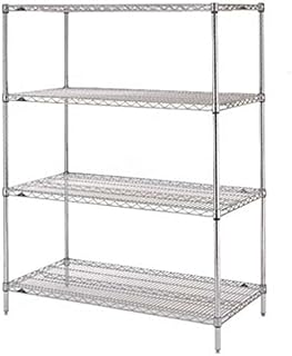 Shelving 24 x 48 4/Pak Metro 74" Convenience Pak Bright-Plate