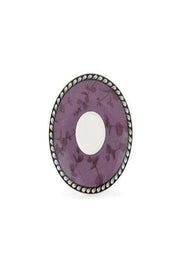 Eucalyptus Saucer by Lenox – Small, Bone China, White,Purple, Model 6323539