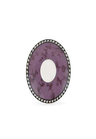 Eucalyptus Saucer by Lenox – Small, Bone China, White,Purple, Model 6323539