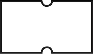 Productive Labels Plain White 1-Line Dating and Coding Gun Labels, 24 Sleeves