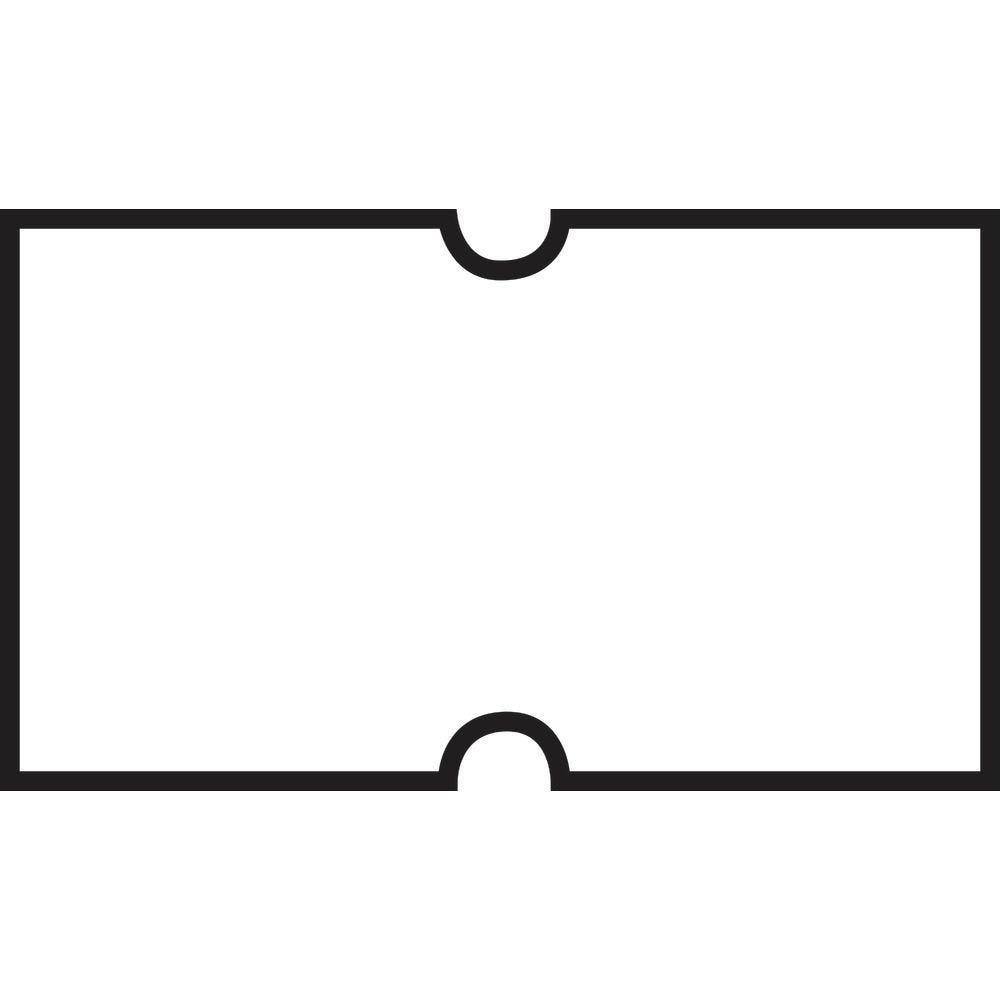 Productive Labels Plain White 1-Line Dating and Coding Gun Labels by HUBERT – Paper, White, Pack of 24, Model PLT1HHW