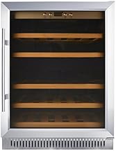 Omcan 45261 Single Zone Wine Cooler - 51 Bottles Capacity
