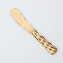 American Metalcraft GVHSP6 Hammered Buffetware, Spreader, Vintage Gold, Hammered, 6" L