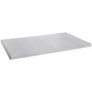 Display Riser Rectangular Concrete Look Grey - 23 3/4 L x 15" W x 1" H by HUBERT – Plastic, Gray, Model H0054-CONCRETE