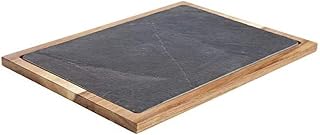 Cosy & Trendy Slate/Acacia Tray, 35 x 25 x 2.5 cm