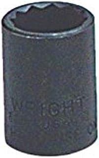 Wright Tool 33112 3/8" Drive 12 Point Standard Socket, 3/8"