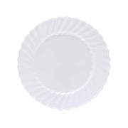 WNA 7.5" White Plastic Salad Plate by Classicware – 7.5", Plastic, White, Model CW75180W