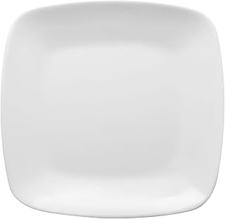 Elite Global Solutions Radius 8-1/4" White Square Plate