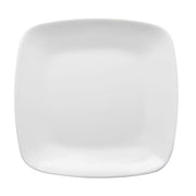 Radius 8-1/4" White Square Plate by Elite Global Solutions – Large, Melamine, White, Pack of 6, Model D9SQR-W