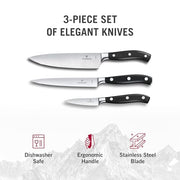 Victorinox 7.9" / grammet / Black Knife Block Sets