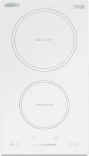 Summit Appliance White / 12 Inch / 1 Countertop Burners