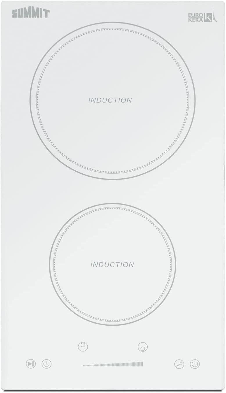 Summit Appliance White / 12 Inch / 1 Countertop Burners