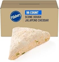 Pillsbury Frozen Scone Dough Bulk Place & Bake Jalapeno Cheddar 96/3.75 OZ