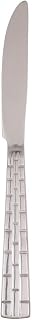 10 Strawberry Street Panther Link Dinner Knife, Set of 6, Stainless Steel