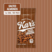 Kar's Roasted and Salted / 1 Ounce (Pack of 100) / 1 Almonds