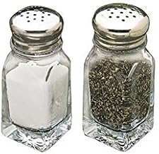 Tablecraft - C154-12 - 2 oz Square Shaker with Mushroom Top