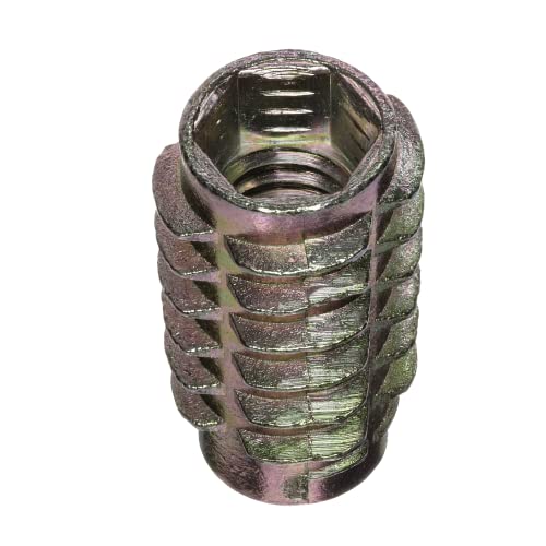 E-Z LOK 5/16"-18 Internal Threads, 0.984" / Silver / (Pack of 25) Threaded Inserts