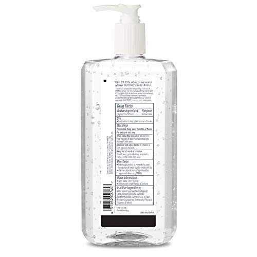 Purell 33.8 Fl Oz (Pack of 1) / Unscented / multi-colored Hand Sanitizers