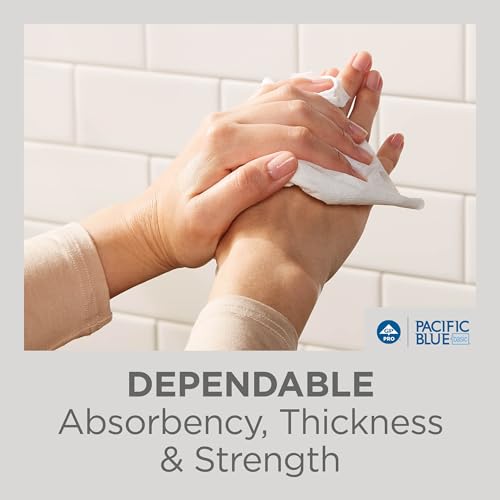Georgia-Pacific White / 250 Count (Pack of 16) / 250 Towels/Pack Paper Towels
