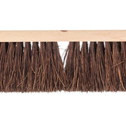 SPARTA 12 / 24 Inches (Pack of 12) / Brown Push Brooms