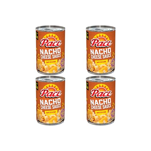 Pace Nacho Cheese Sauce Medium / 10.5 Ounce (Pack of 4) / Medium Cheese Processed Cheese
