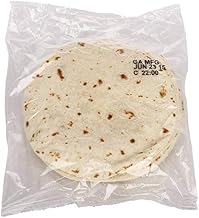 Mission Foods Heat Pressed Flour Tortilla, 6 inch - 12 per pack - 24 packs per case.
