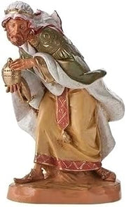 Fontanini by Roman, King Gaspar, 7.5" Collection, Nativity Figure, Made in Italy