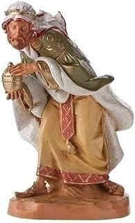 Fontanini by Roman, King Gaspar, 7.5" Collection, Nativity Figure, Made in Italy