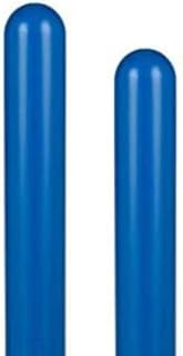 BollardGard 4" x 72" 2-Pack Round Top Bollard Cover - Innoplast (Blue No Tape)
