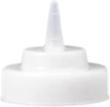 TableCraft 63TC Cone Tip Top, fits All 63mm WideMouth Squeeze Bottles, Dishwasher Safe, Natural, NSF, Made in USA