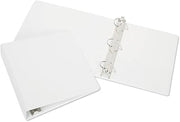 AbilityOne 7510013848786 - Slant-D Ring View Binders - 1" Capacity - White