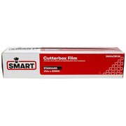 SMART Clear Cling Film Wrap with Cutterbox – SM24CBF32, 24" x 2000' x Standard 32 Gauge | 1/Each