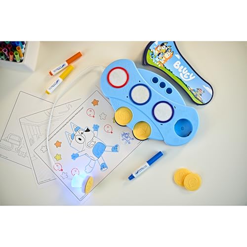 Crayola Compact / Bluey Color Wonder Stamper / Blue Printing & Stamping