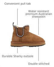 Australia - Womens Boot by EMU – 11, Chestnut, Model Higgie