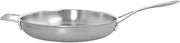 Demeyere Industry 5 Frying Pan 32 cm Height 5.5 cm 3.75 Litres 18/10 Stainless Steel Silver