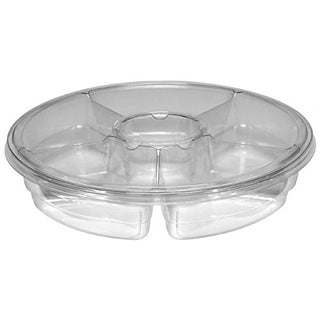 Douglas Polyethylene Embassy Deep Tray Clear by Douglas Stephens – 16.0 ounces, Polyethylene, Clear, Pack of 25, Model 1605