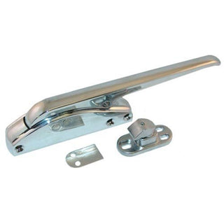 Replacement for refrigeration equipment Door Latch Handle with Strike by Kason – Silver, Model 0533D00004