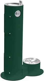 Elkay Pedestal Ftn & Dog Bowl, Fr,Evg