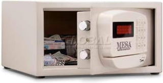 Mesa MH101E-WHT-KA Hotel Safe in White with Electronic Lock