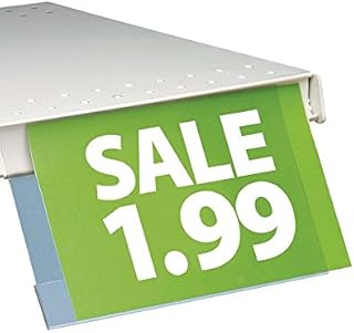 Sightline Display, Shelf Edge Price Channel Sign Holder, 11" W x 7" H