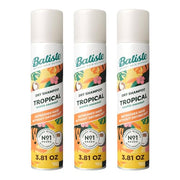 Batiste Tropical / 4.3 Ounce (Pack of 3) / 1 Dry Shampoos