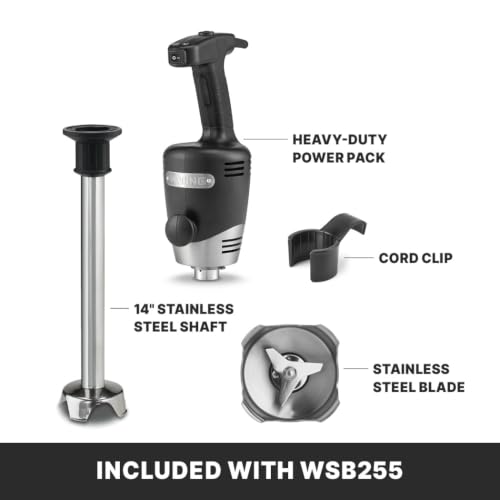 Waring 14" Shaft / Stainless Steel / Immersion Blenders Countertop Blenders