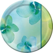 Creative Converting Kathy Davis Cool Flora 7-inch Plates