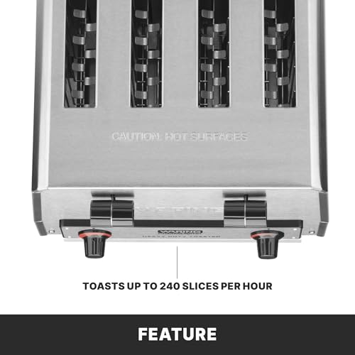 Waring 15-Ampere / WCT800RC / Silver Toasters