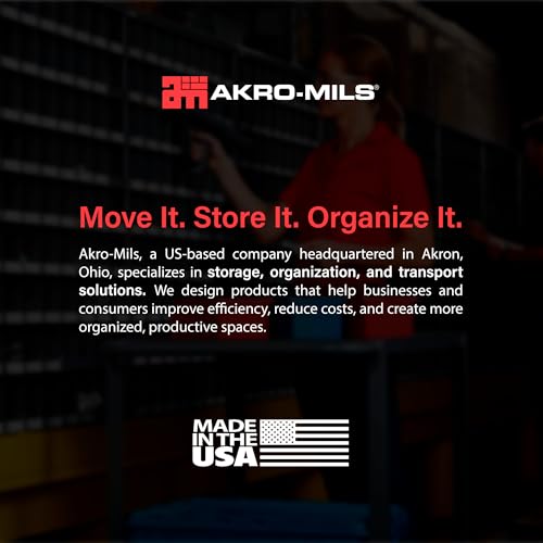 Akro-Mils Yellow / Containers / 15-Inch x 8-Inch x 7-Inch, 12-Pack Bucket Organizers