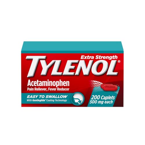 Tylenol 200 Count / Red / 200 Acetaminophen
